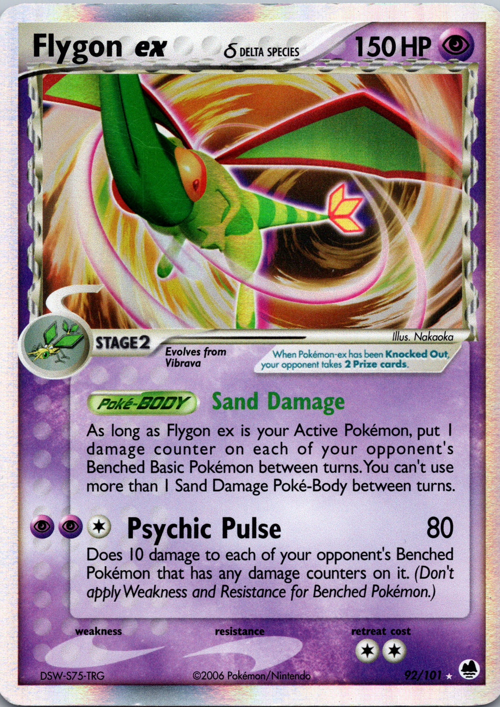 Flygon ex δ - front