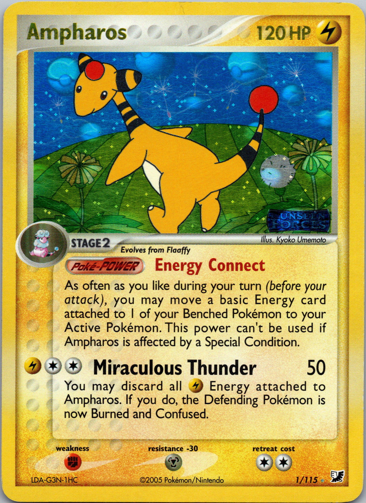 Ampharos - front