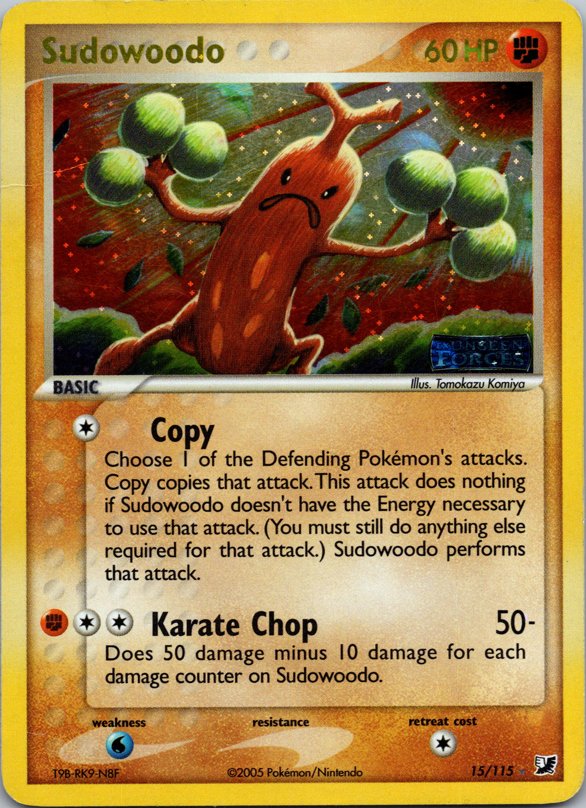 Sudowoodo - front