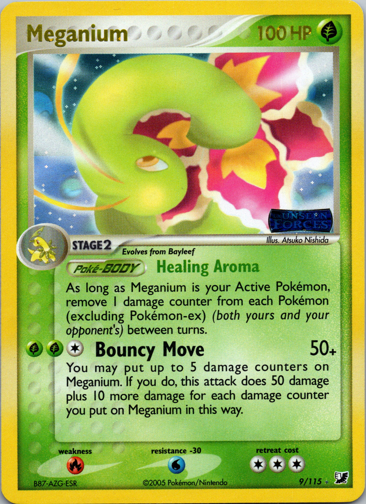 Meganium - front