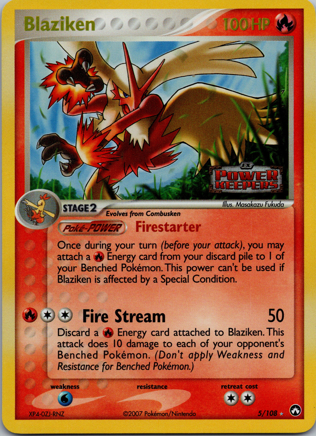 Blaziken - front