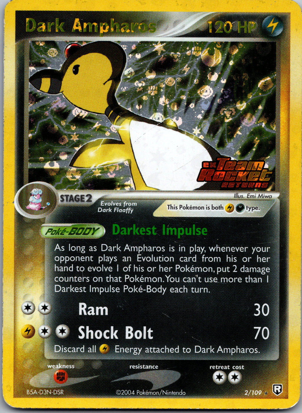 Dark Ampharos - front