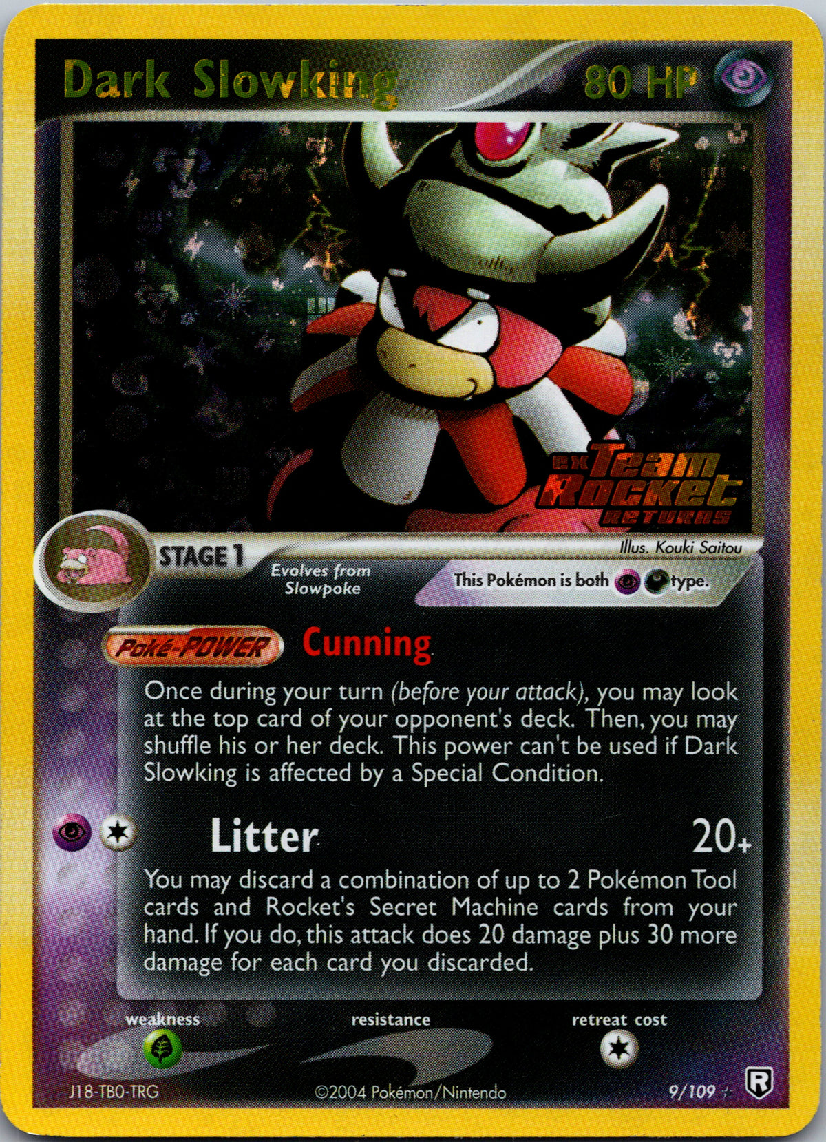Dark Slowking - front