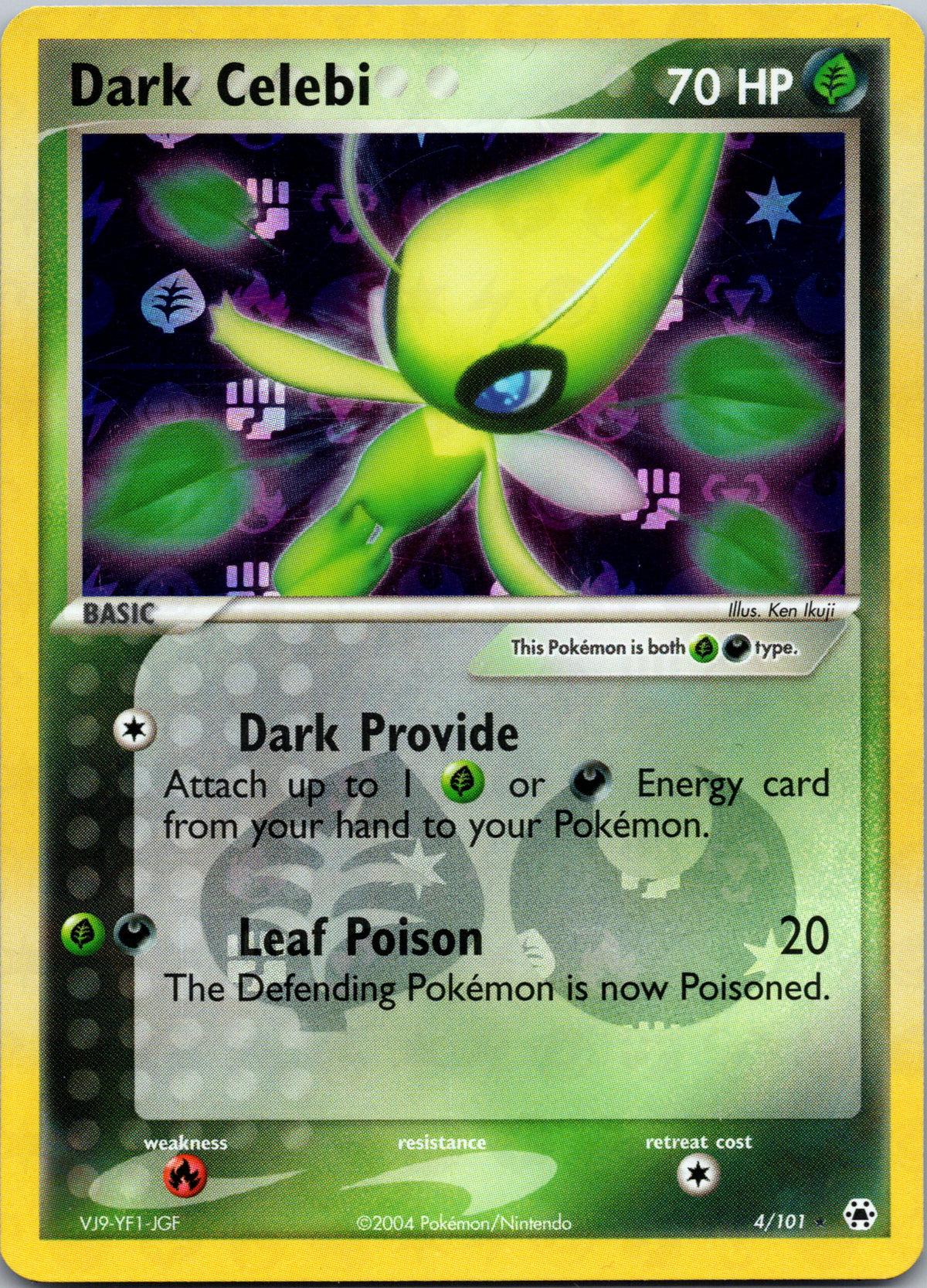 Dark Celebi - front