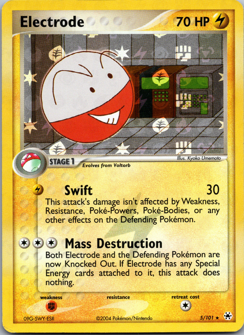 Electrode - front