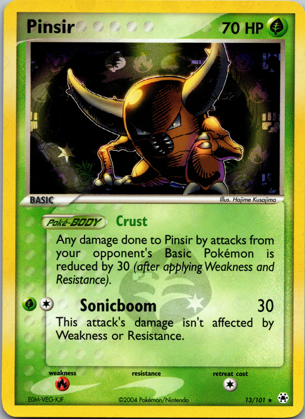 Pinsir - front