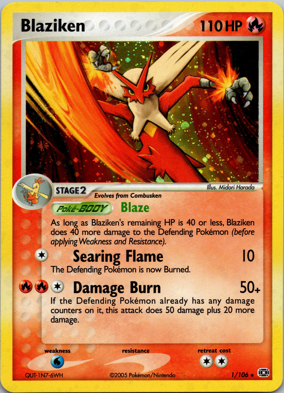 Blaziken - front