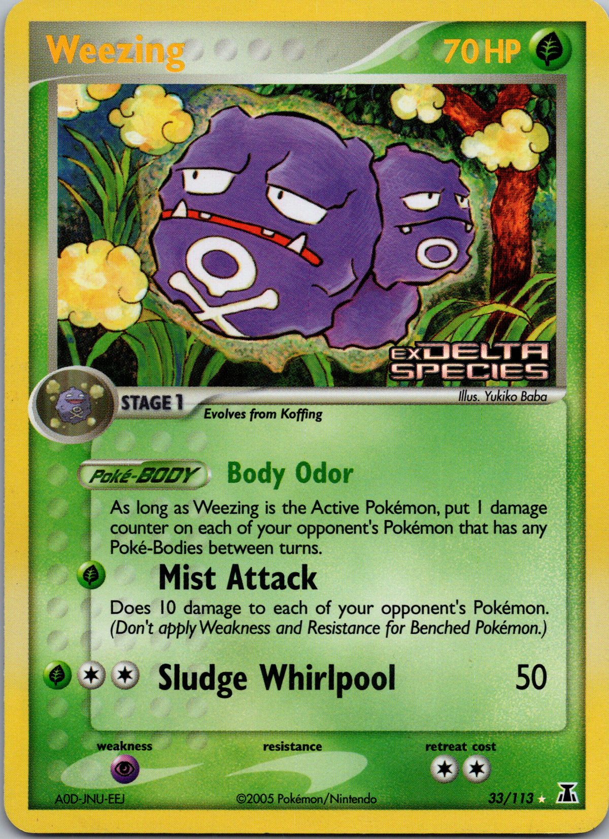 Weezing - front