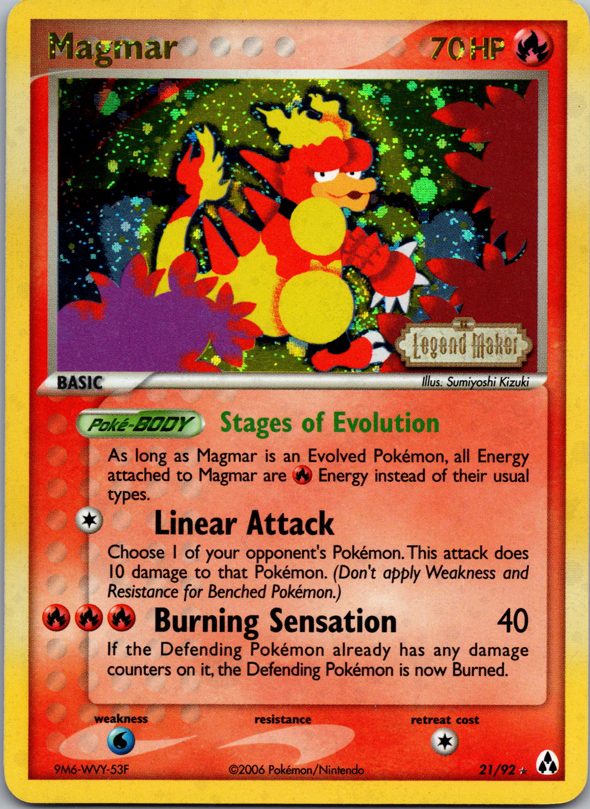 Magmar - front