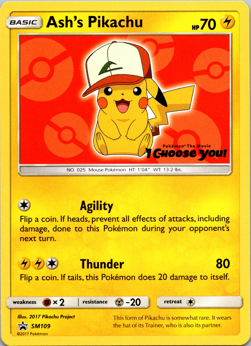 Ash's Pikachu - front