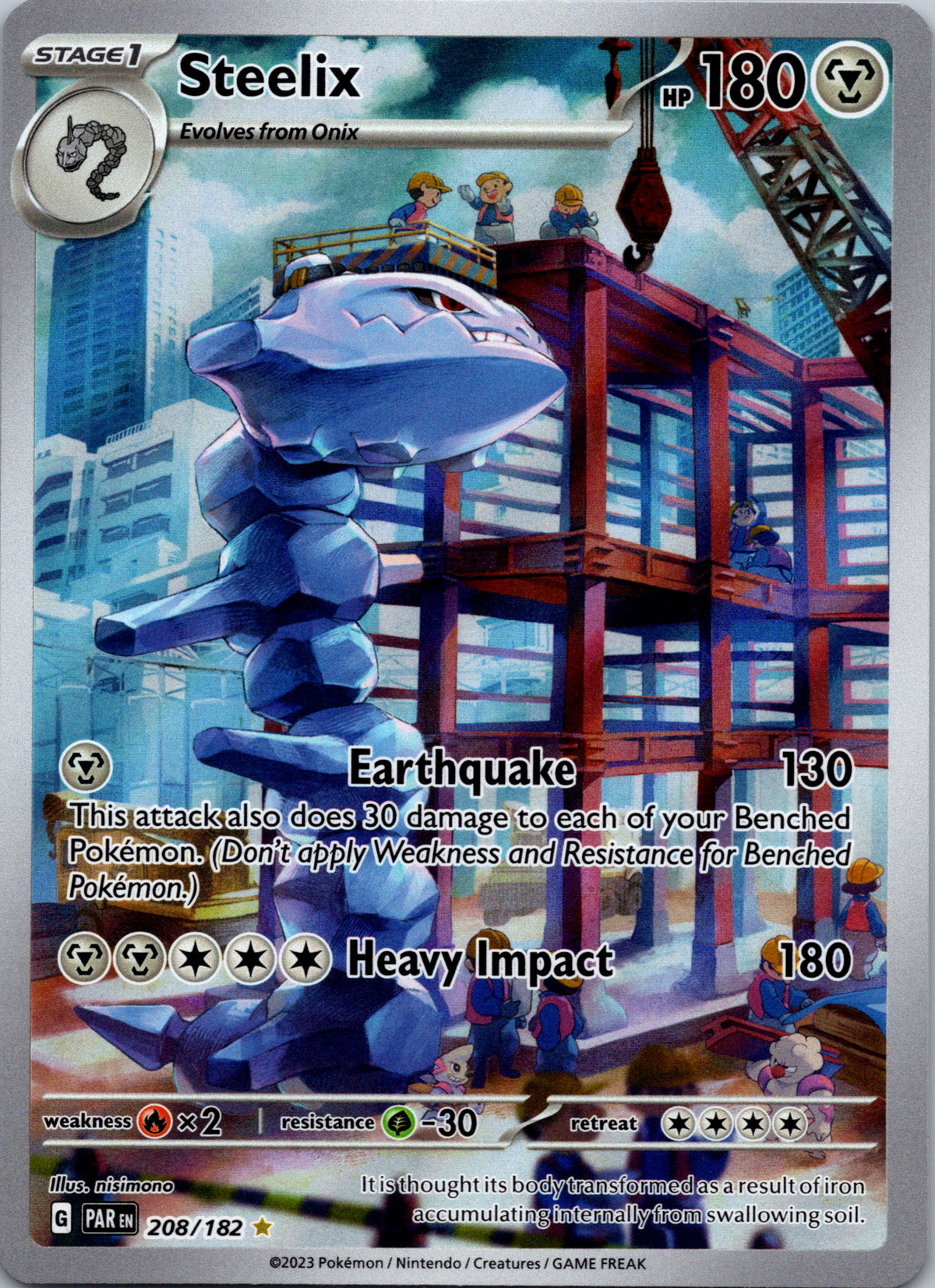 Steelix - front