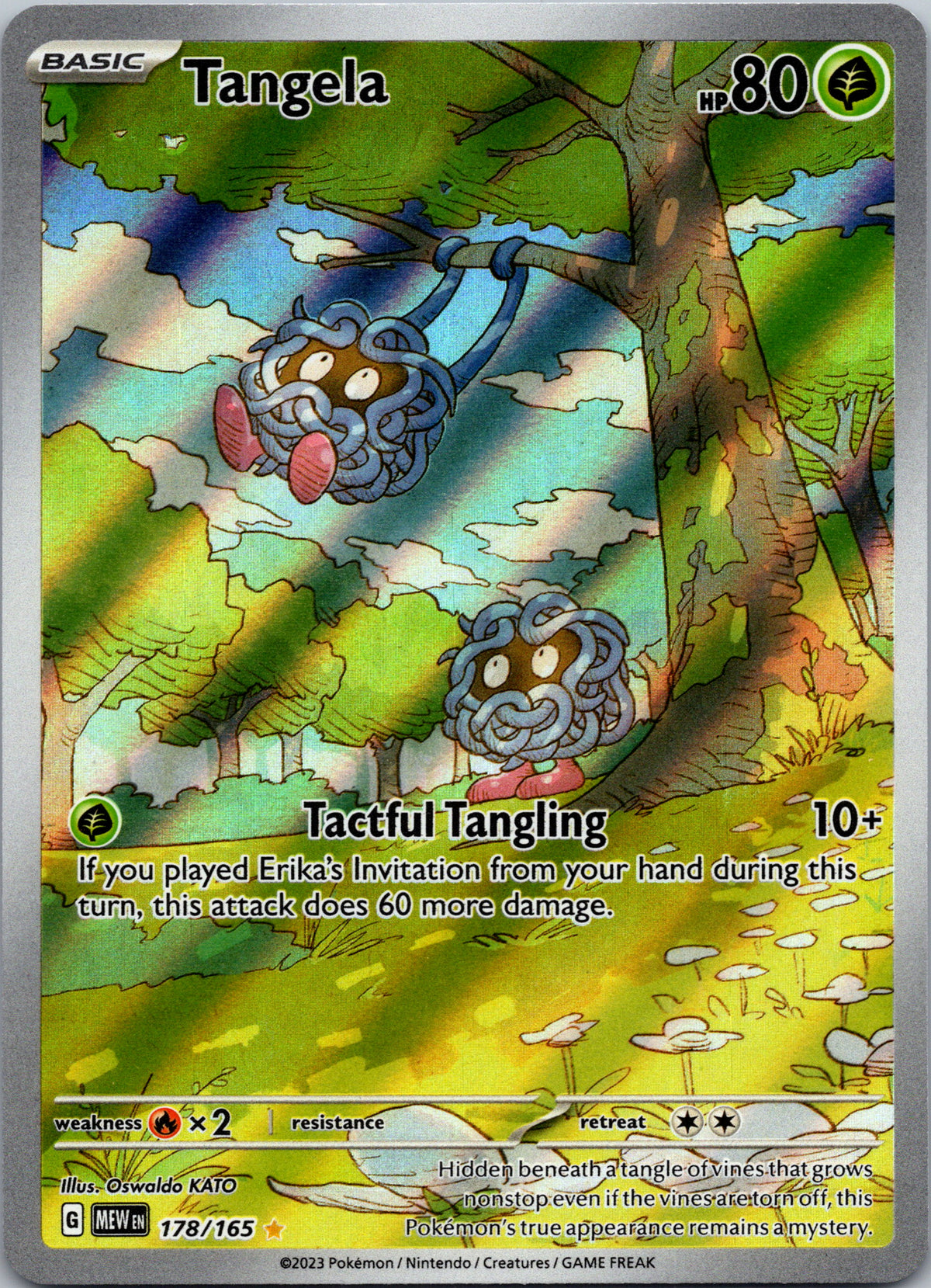Tangela - front