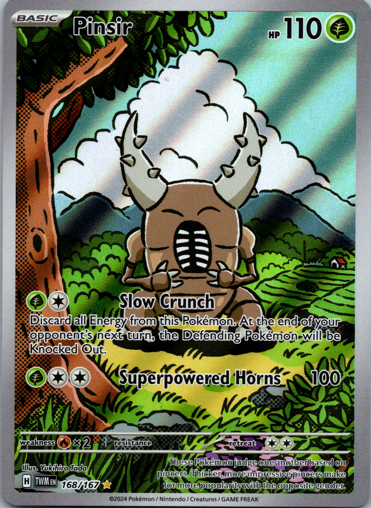 Pinsir - front