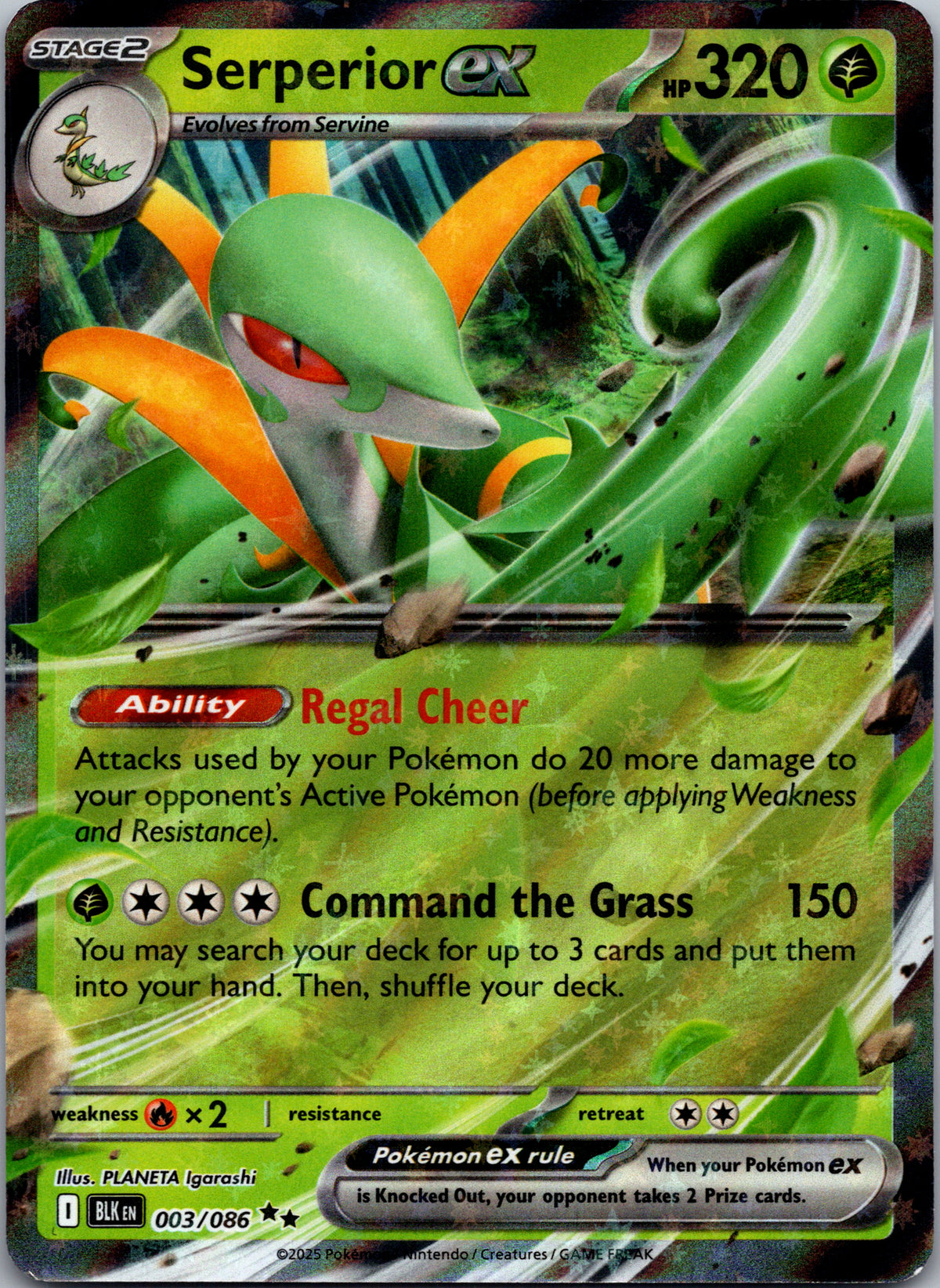 Serperior ex - front