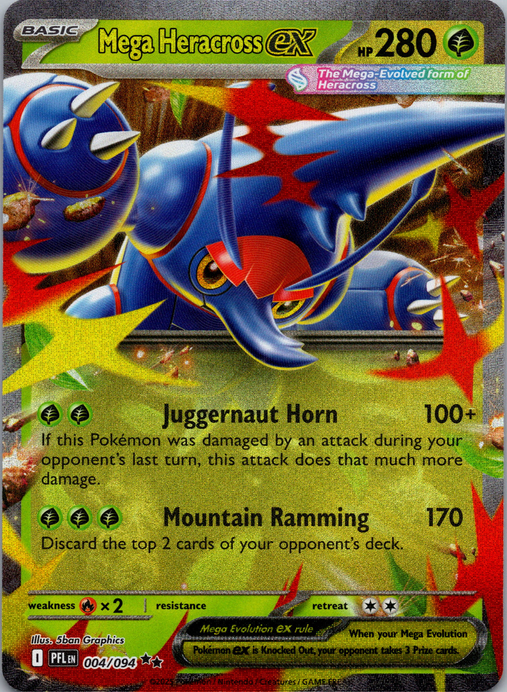 Mega Heracross ex - front