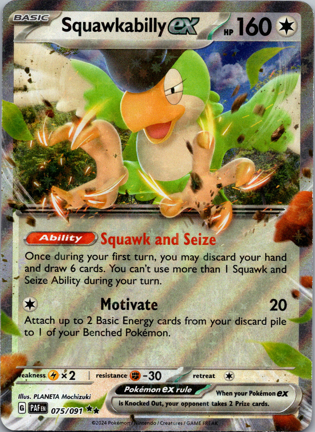 Squawkabilly ex - front