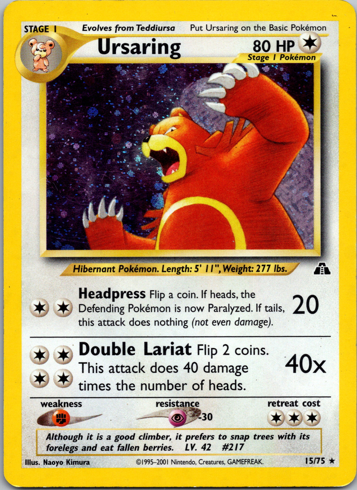 Ursaring - front