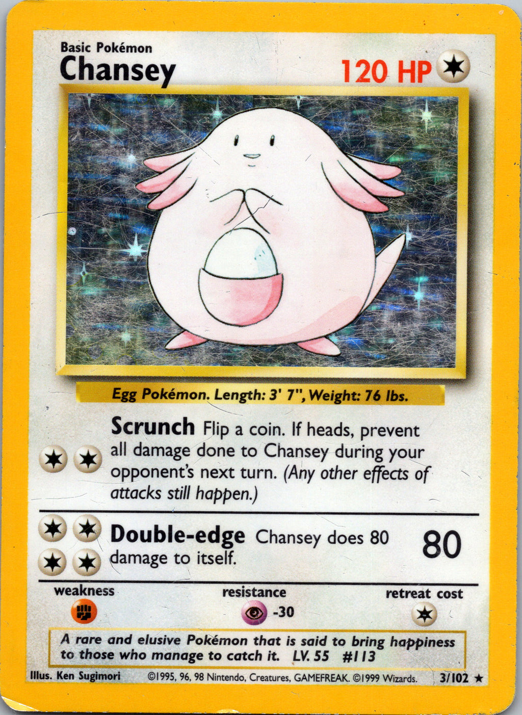Chansey - front