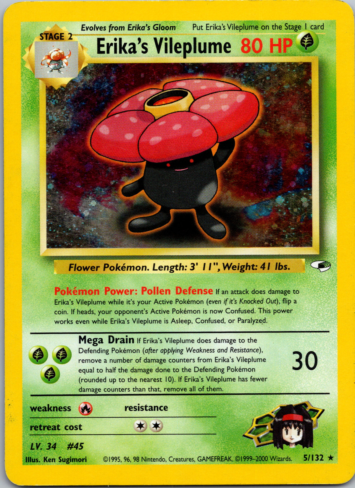 Erika's Vileplume - front