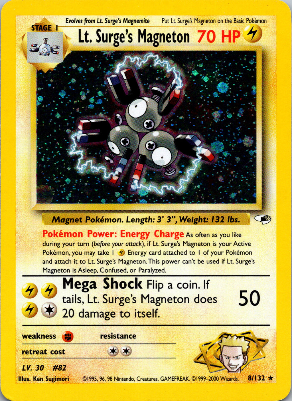 Lt. Surge's Magneton - front