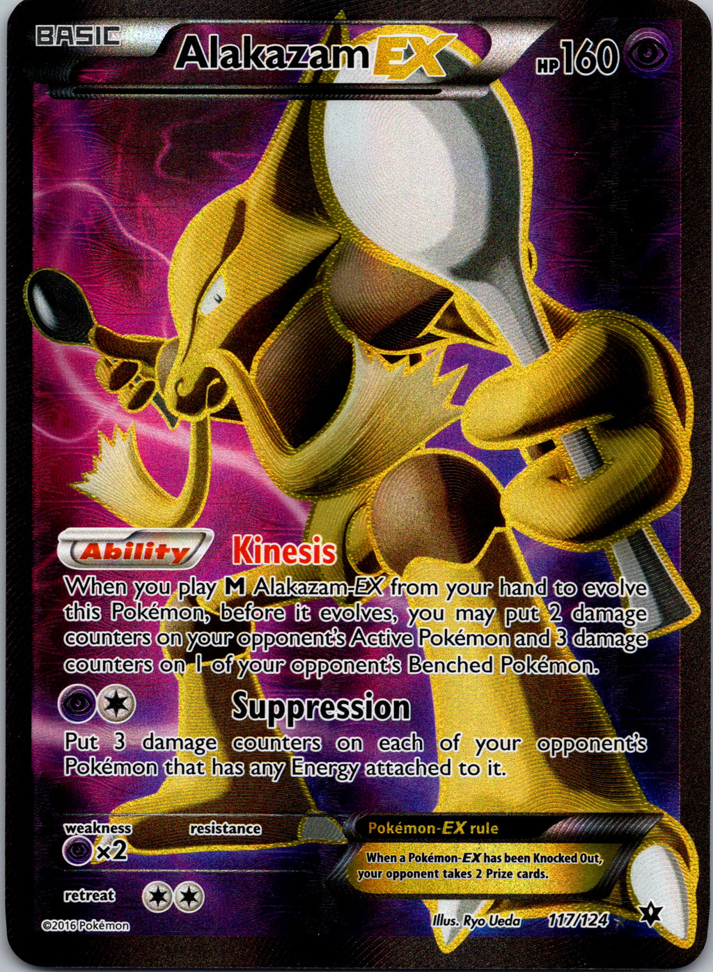 Alakazam EX - front