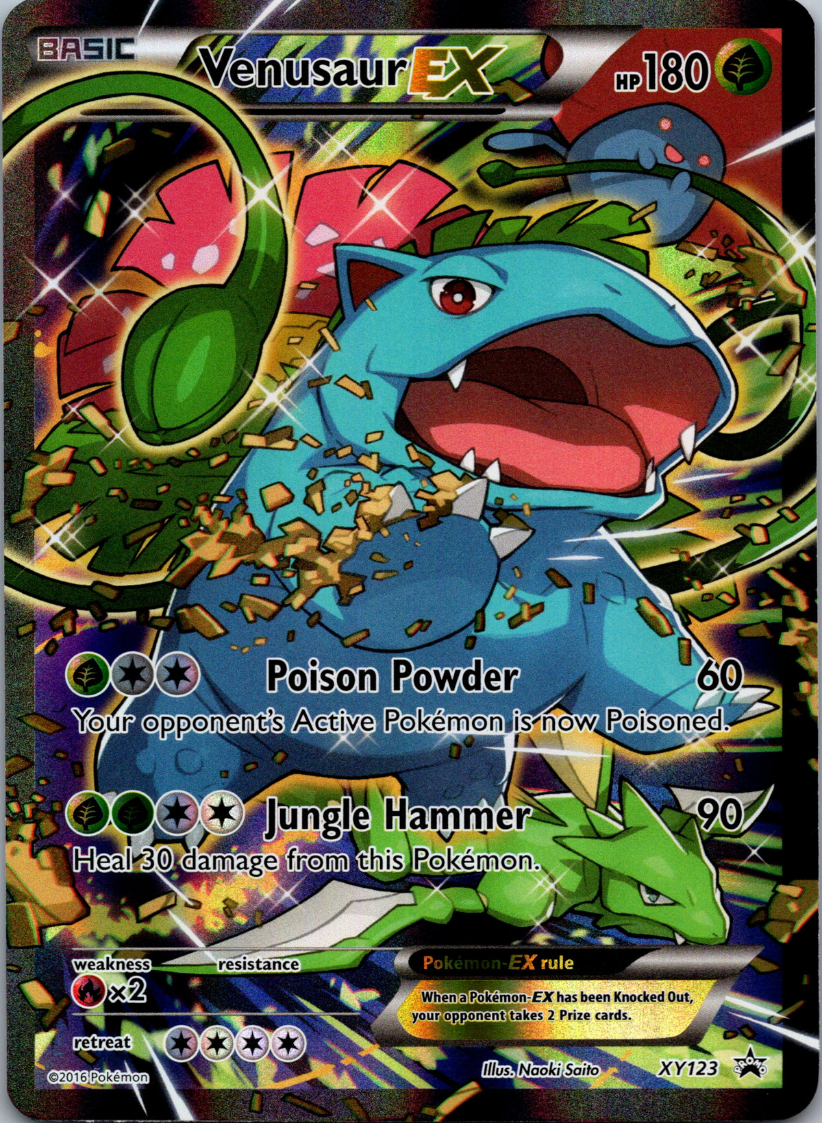 Venusaur EX - front
