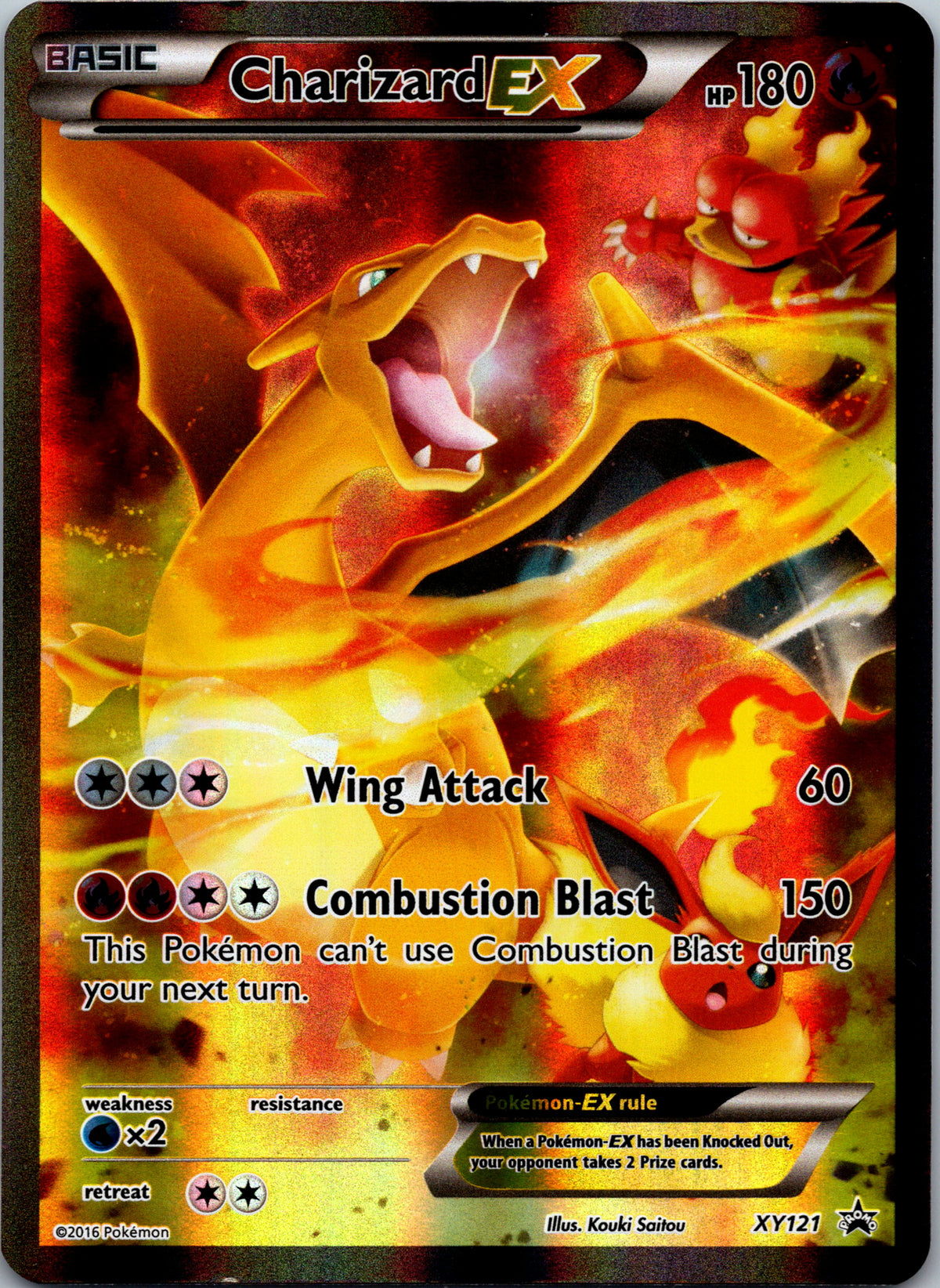 Charizard EX - front