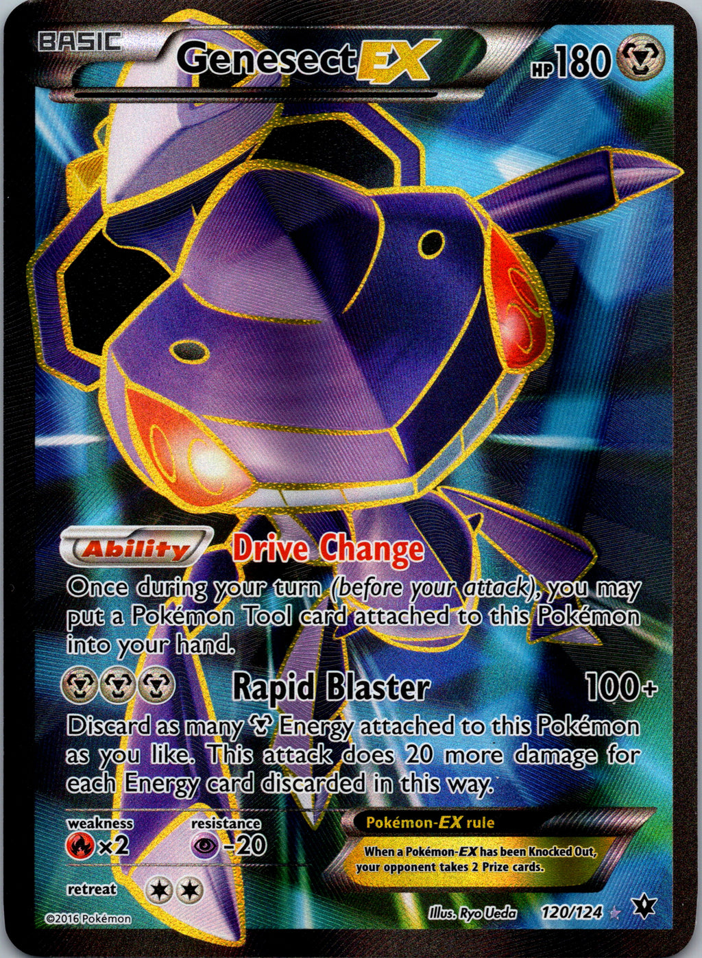 Genesect EX - front