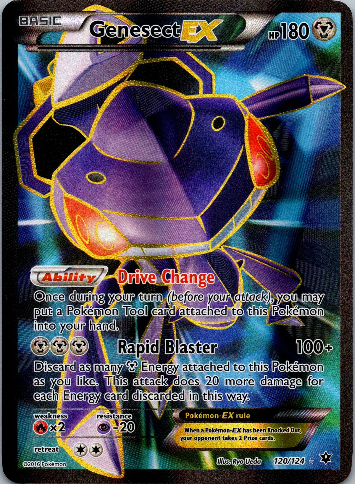 Genesect EX - front