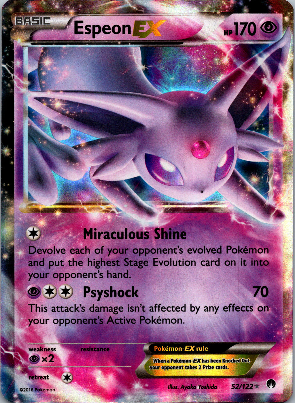 Espeon EX - front