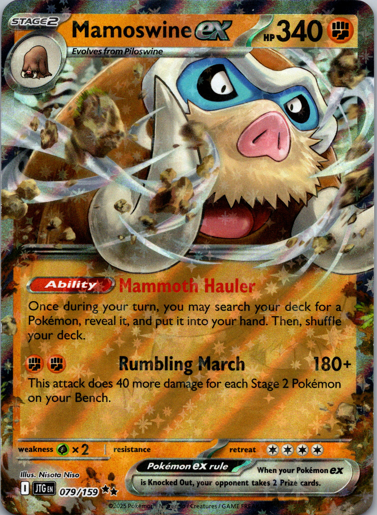 Mamoswine ex - front