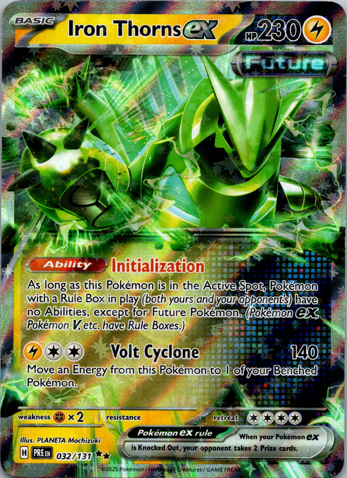Iron Thorns ex - front