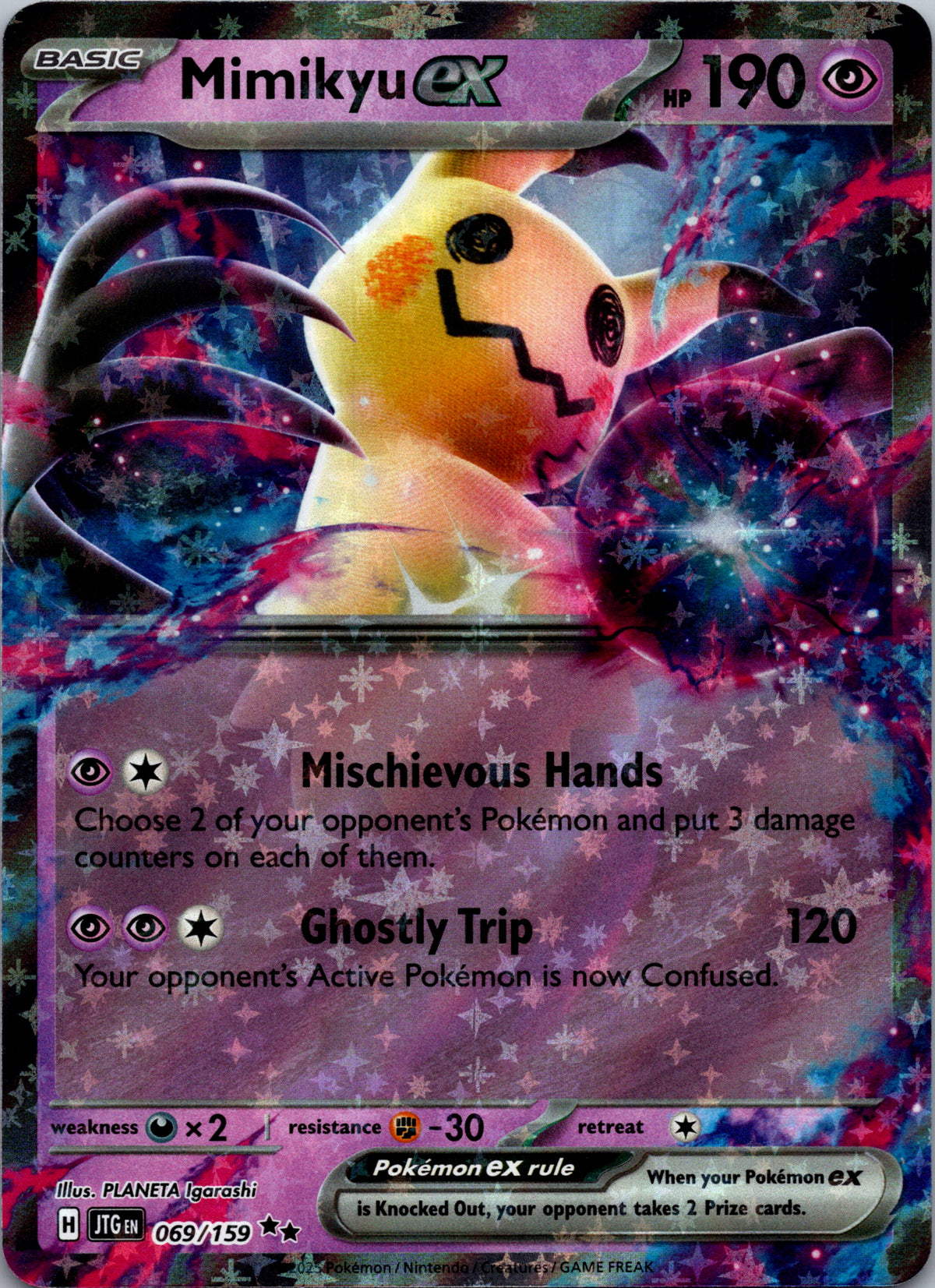 Mimikyu ex - front