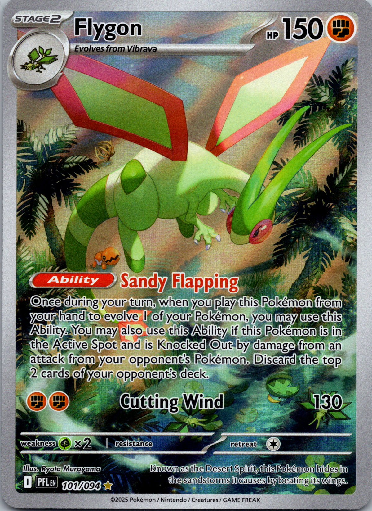Flygon - front