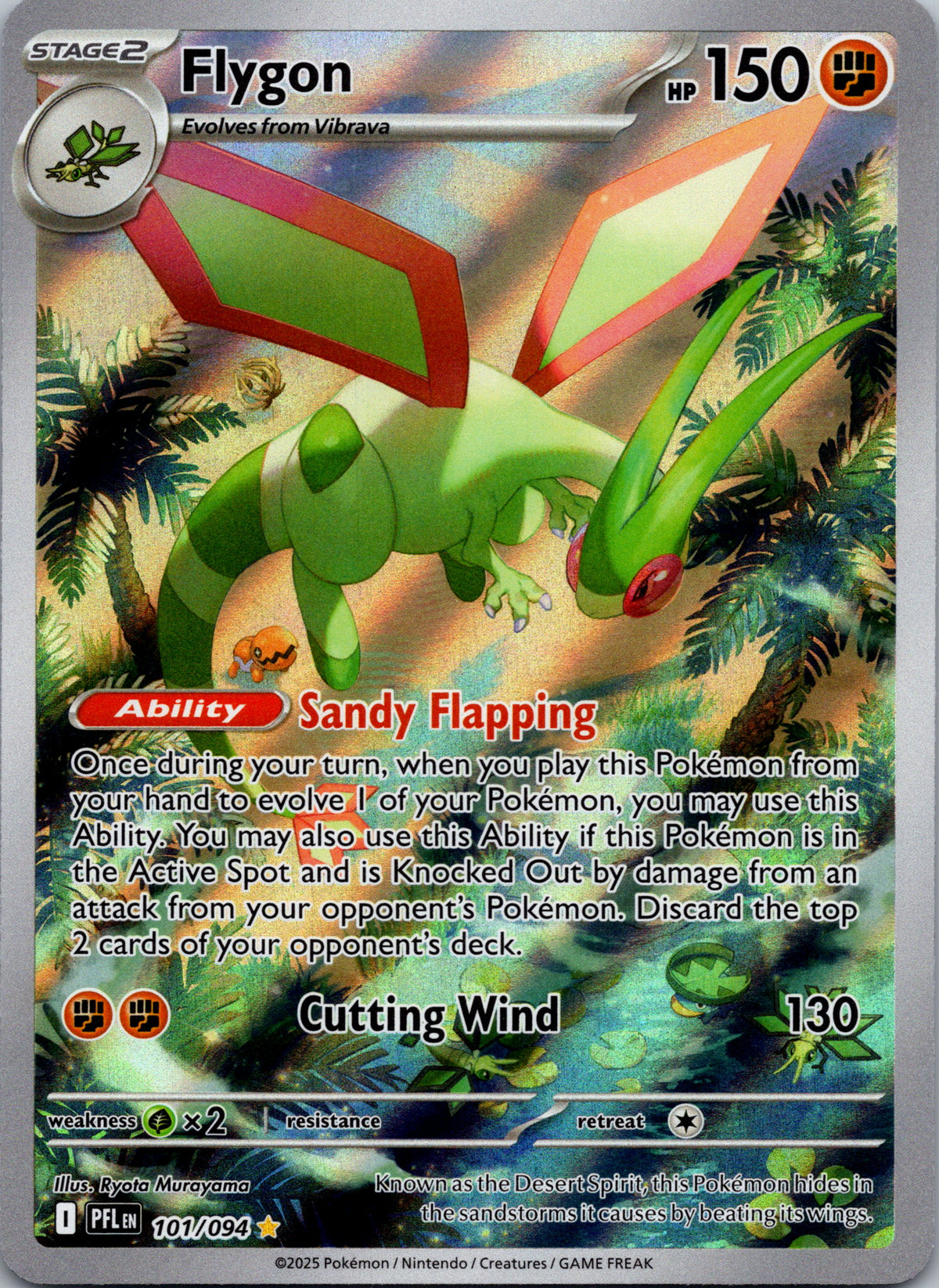 Flygon - front