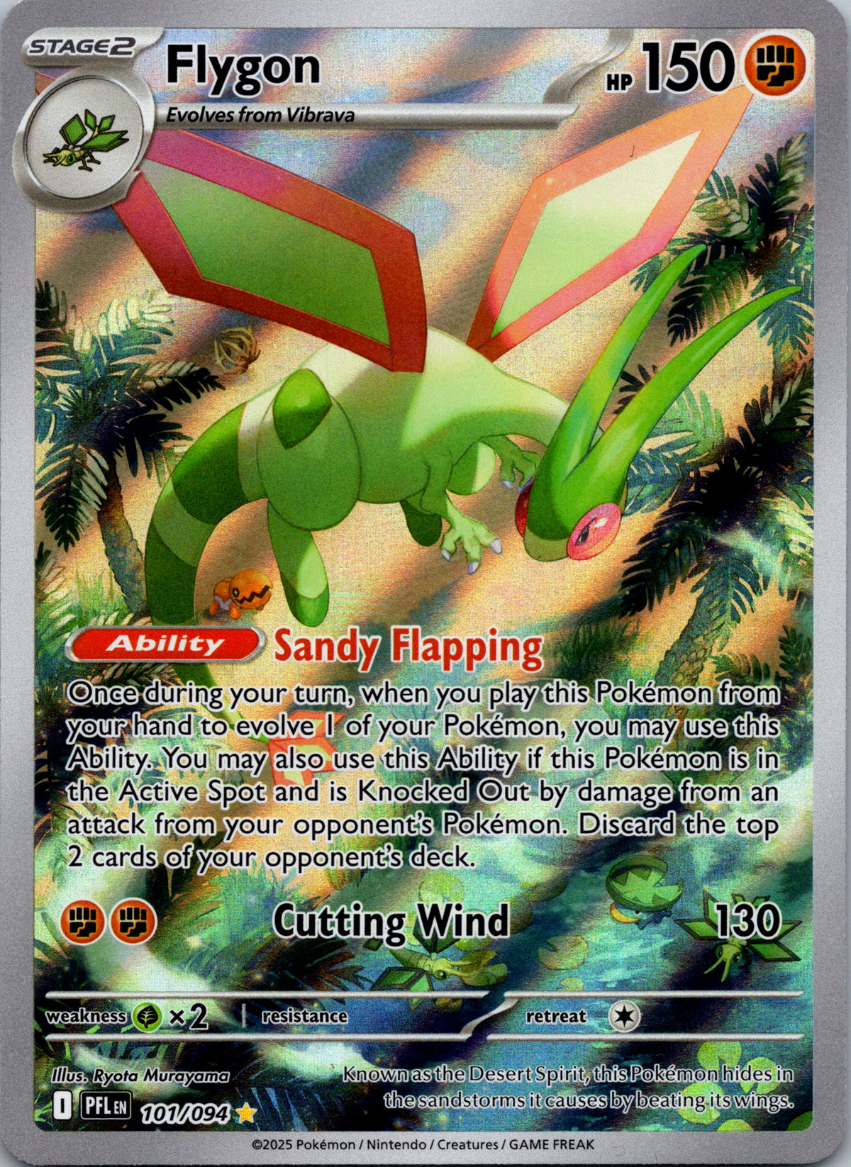Flygon - front
