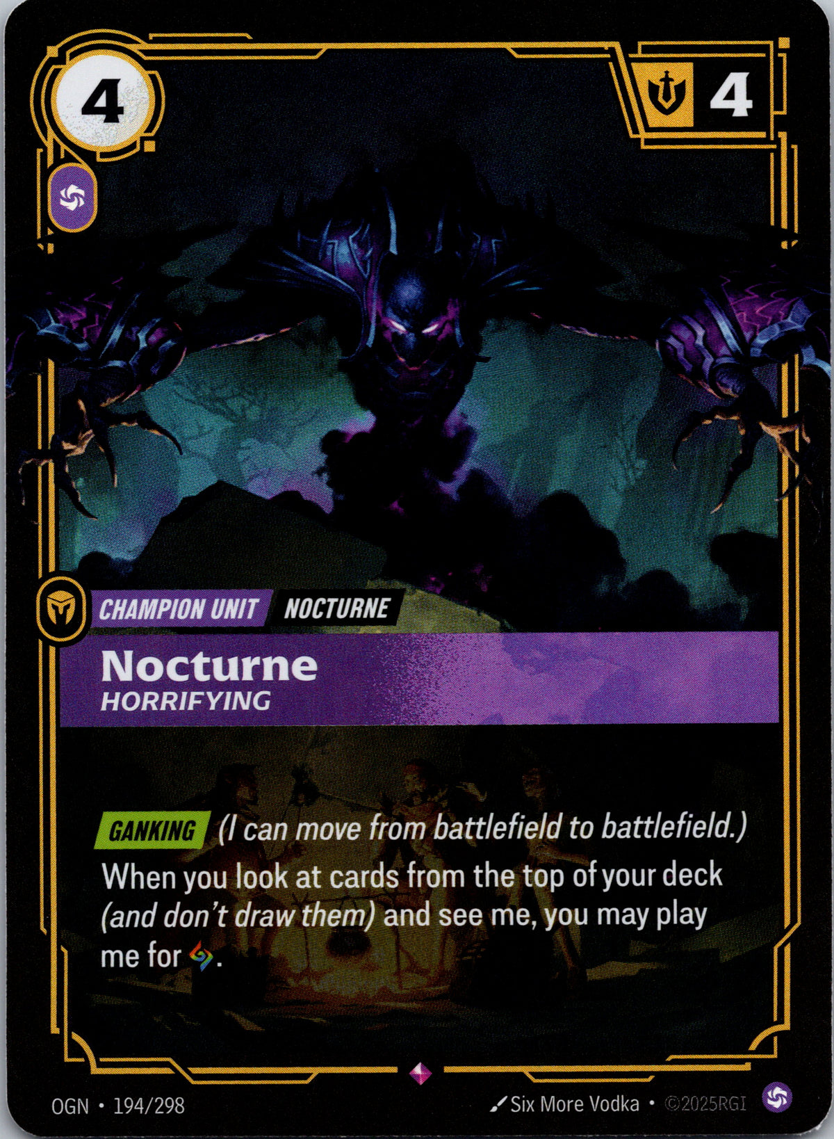 Nocturne - Horrifying - front