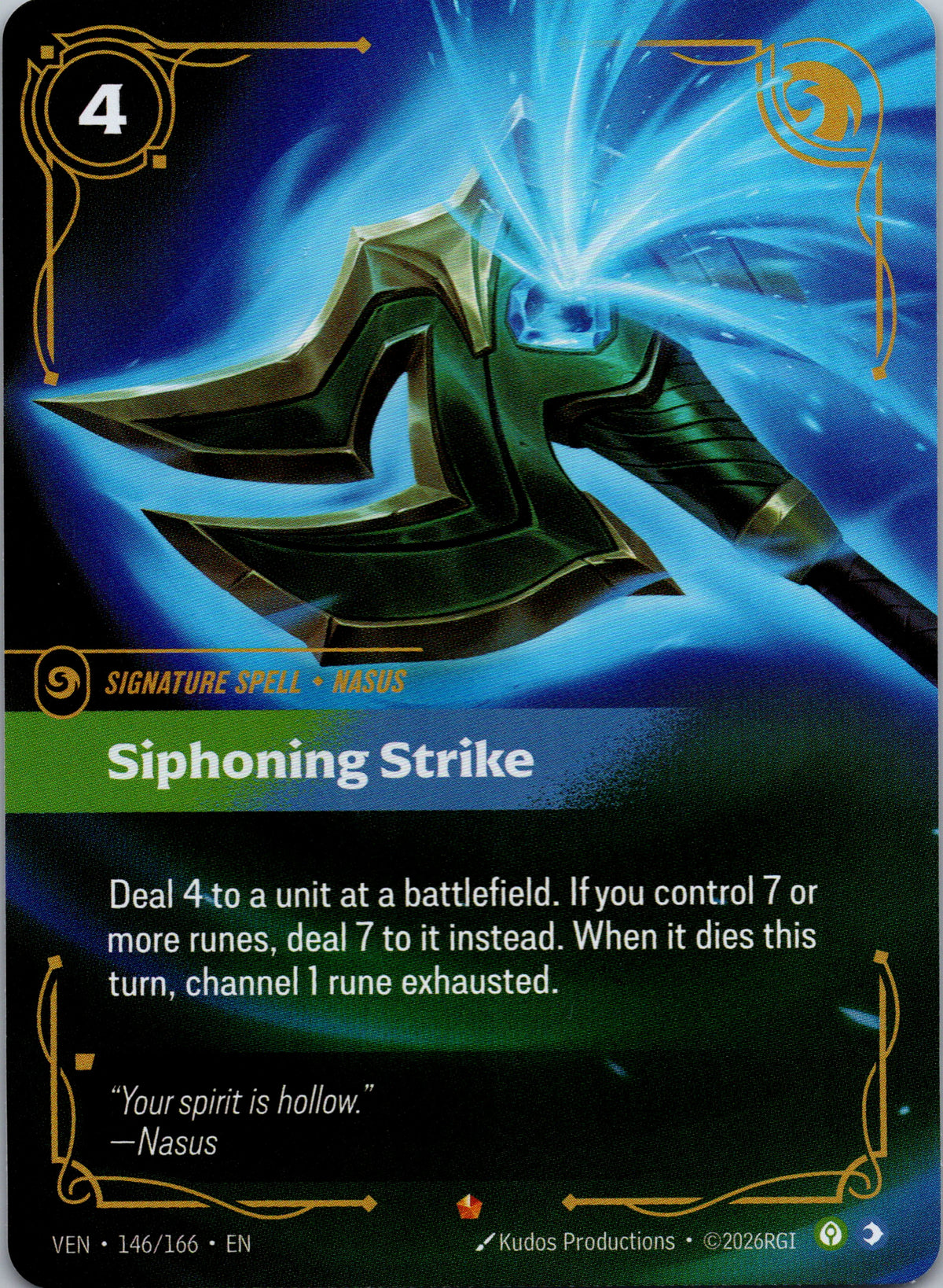 Siphoning Strike - front