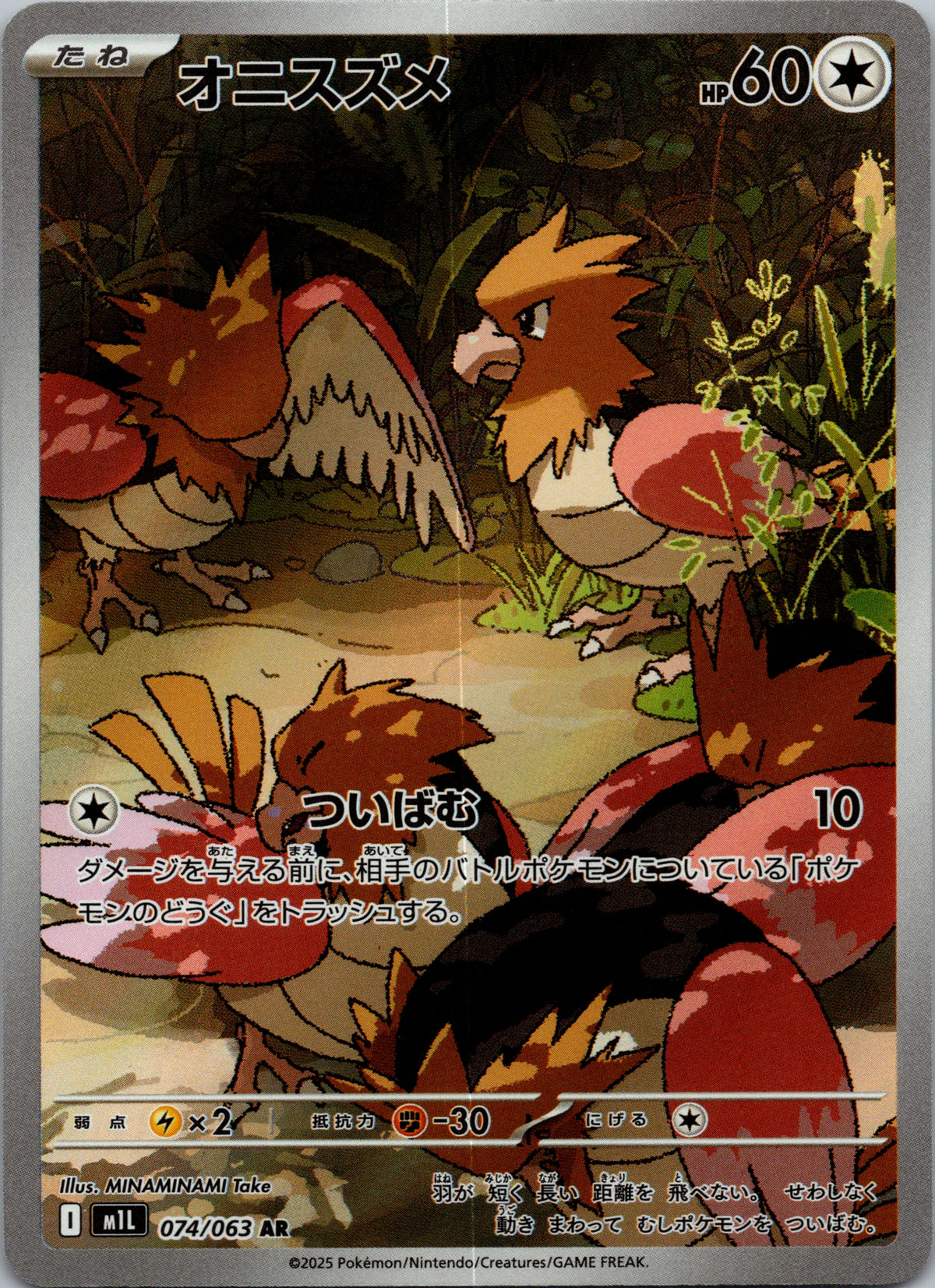 Spearow - front