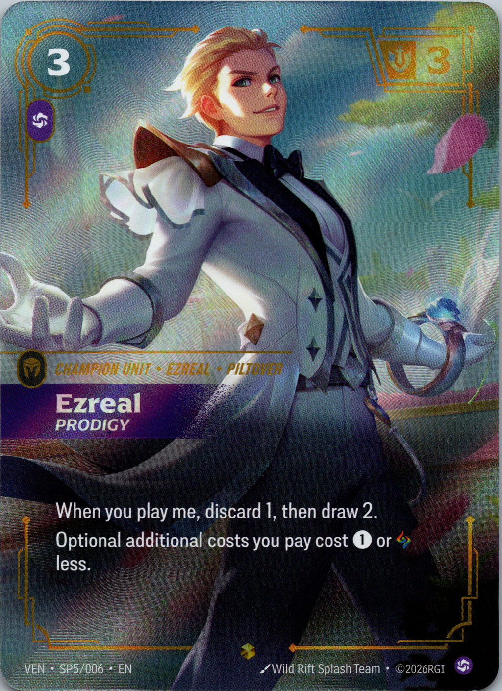 Ezreal, Prodigy - front