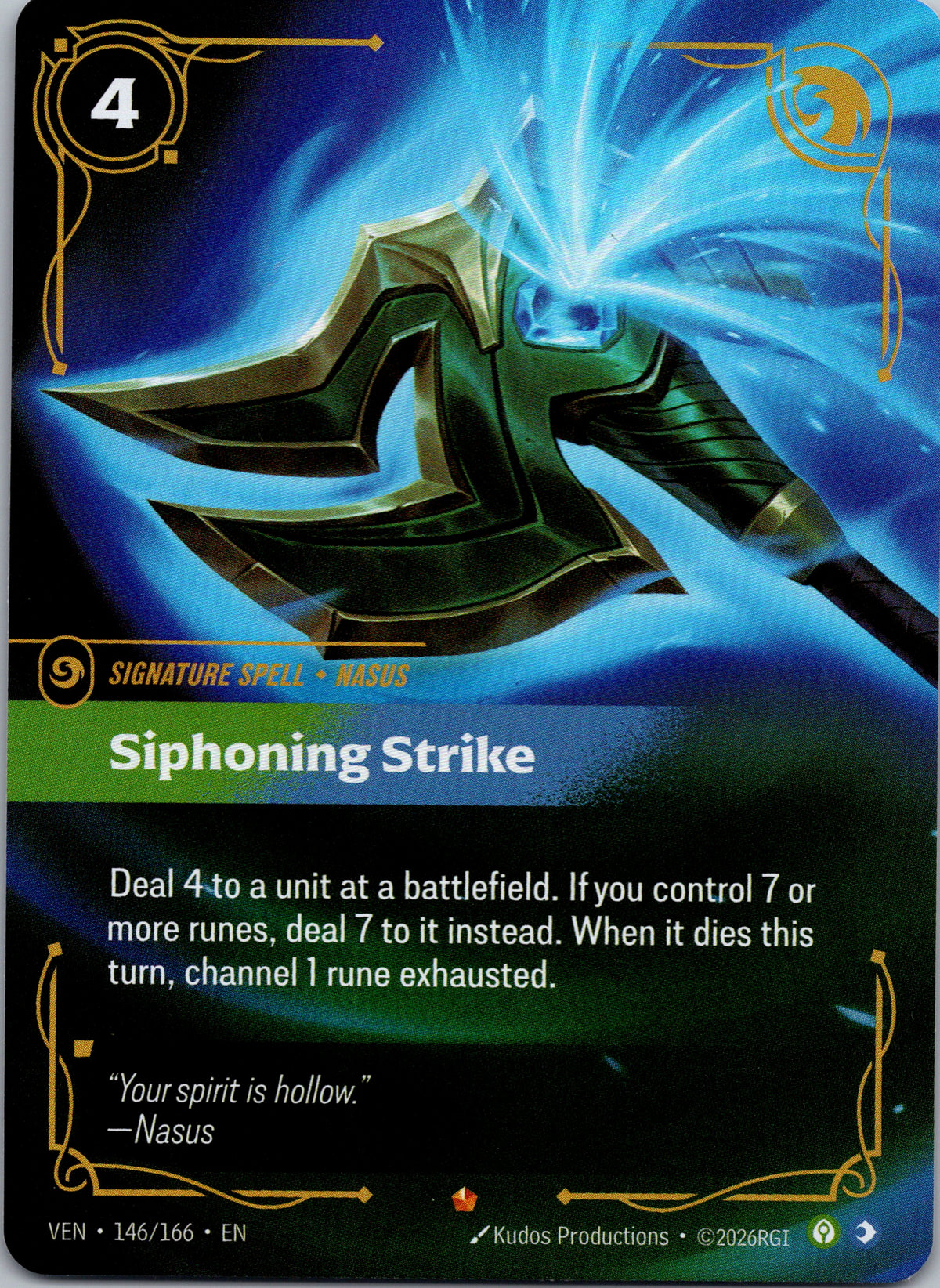 Siphoning Strike - front