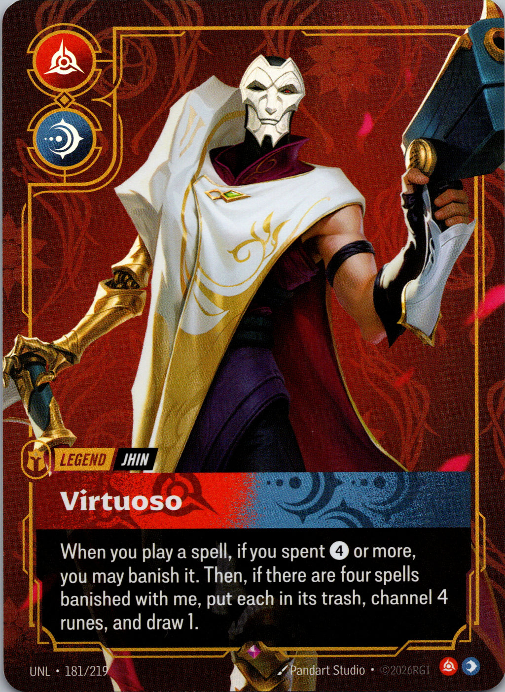Jhin - Virtuoso - front