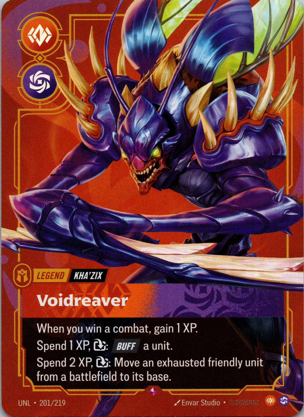 Kha'Zix - Voidreaver - front