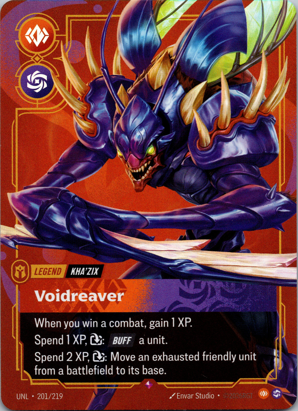 Kha'Zix - Voidreaver - front