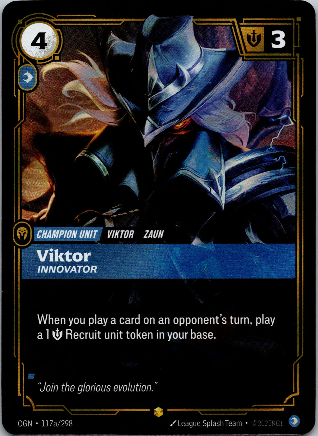 Viktor - Innovator (Alternate Art) - front