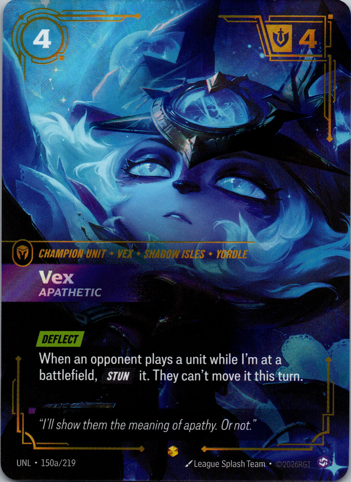 Vex - Apathetic - front