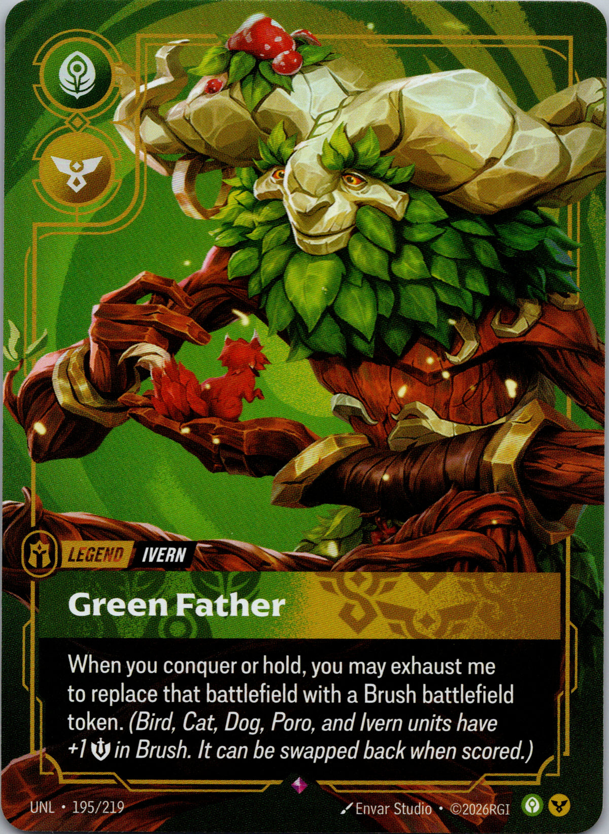 Ivern - Green Father - front