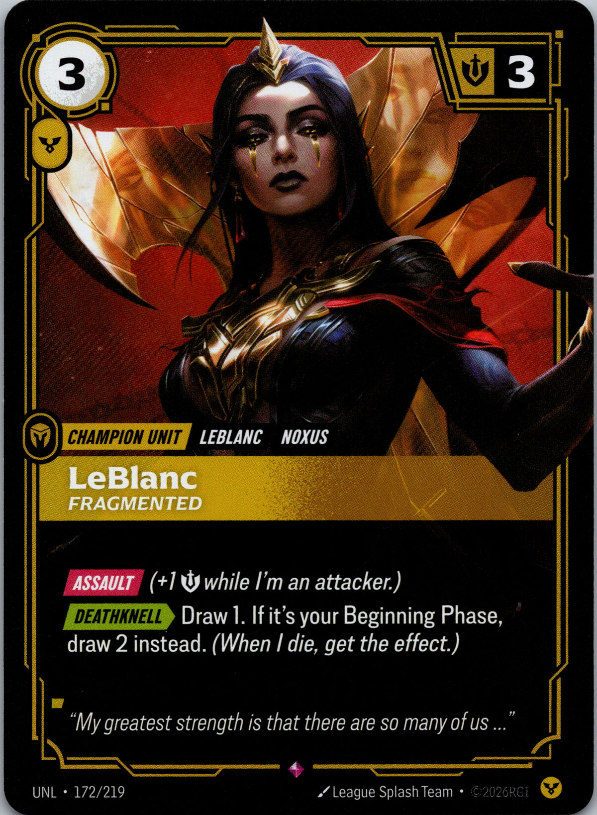 LeBlanc - Fragmented - front