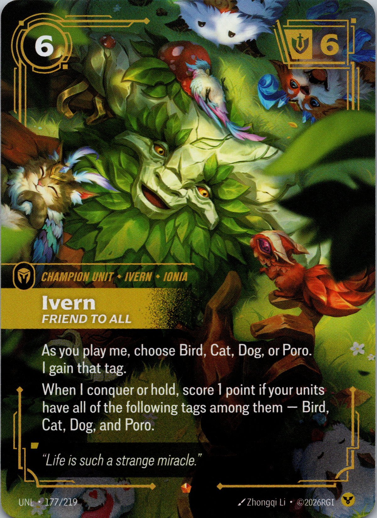 Ivern - Friend to All - front