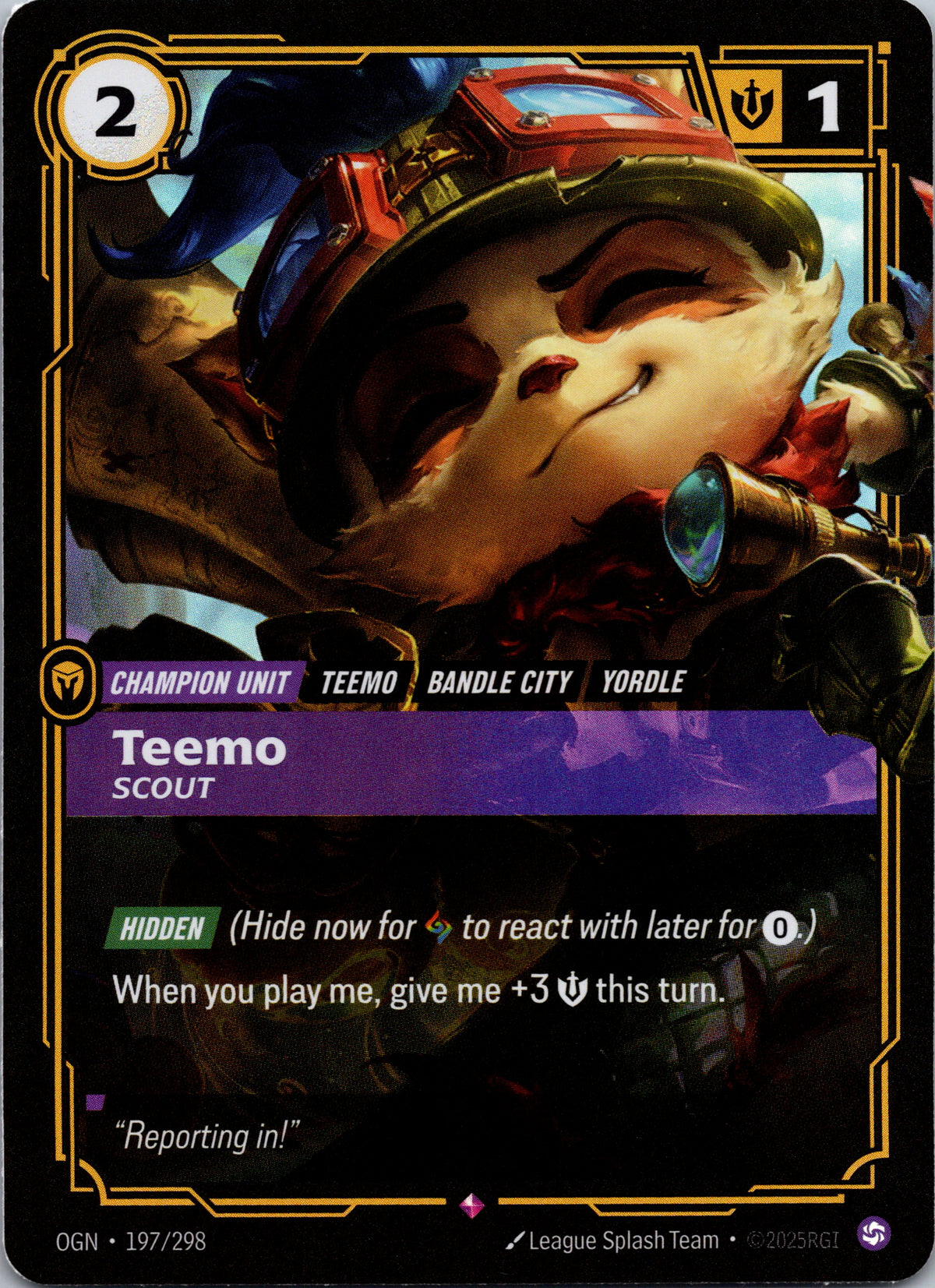 Teemo - Scout - front